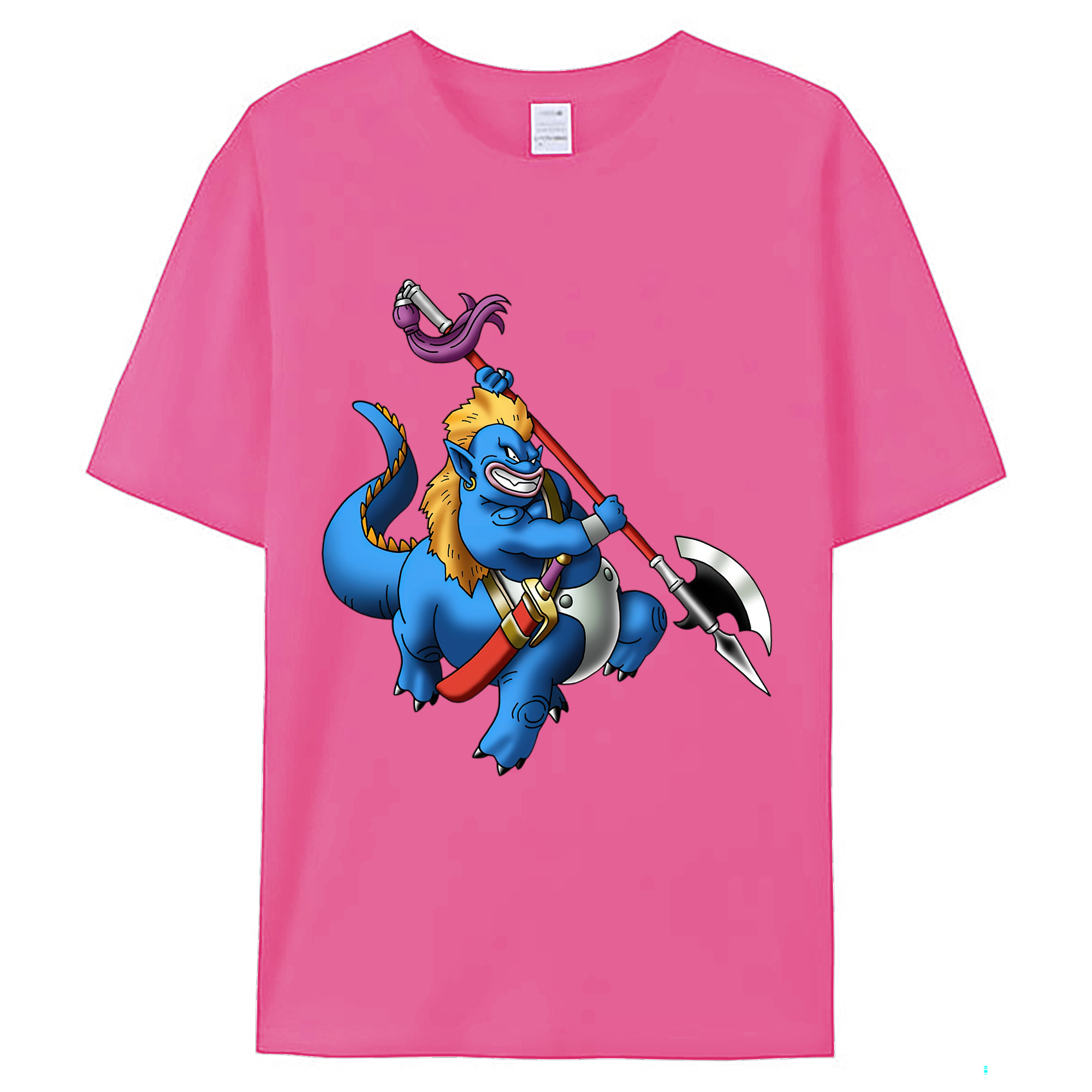 （画像用） ドラゴンクエスト Doragon Kuesuto Dragon Quest レディースカジュアルプリントTシャツ（綿100％）